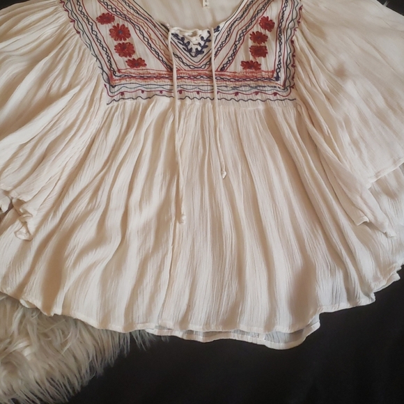 Embroidered Smock Top - Picture 4 of 4